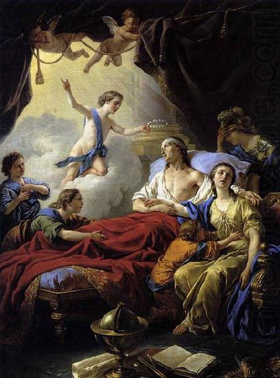 Louis Leopold  Boilly Allegory on the Death of the Dauphin china oil painting image